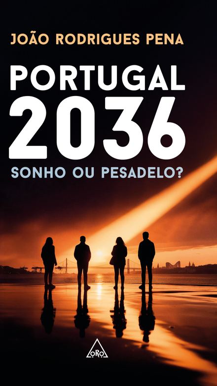 Capa do livro Portugal 2036: Sonho ou Pesadelo?, de João Rodrigues Pena